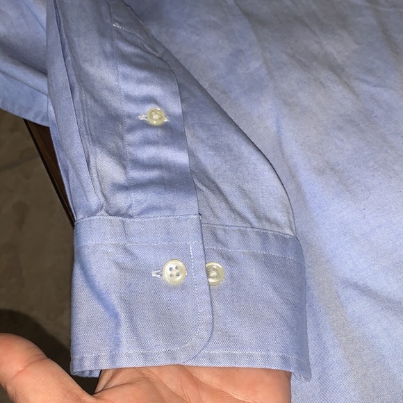 Polo by Ralph Lauren Andrew button down long sleeve Shirt Neck Size 17 - Picture 9 of 9
